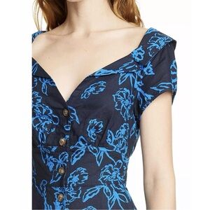 Free People button down dress size 6
